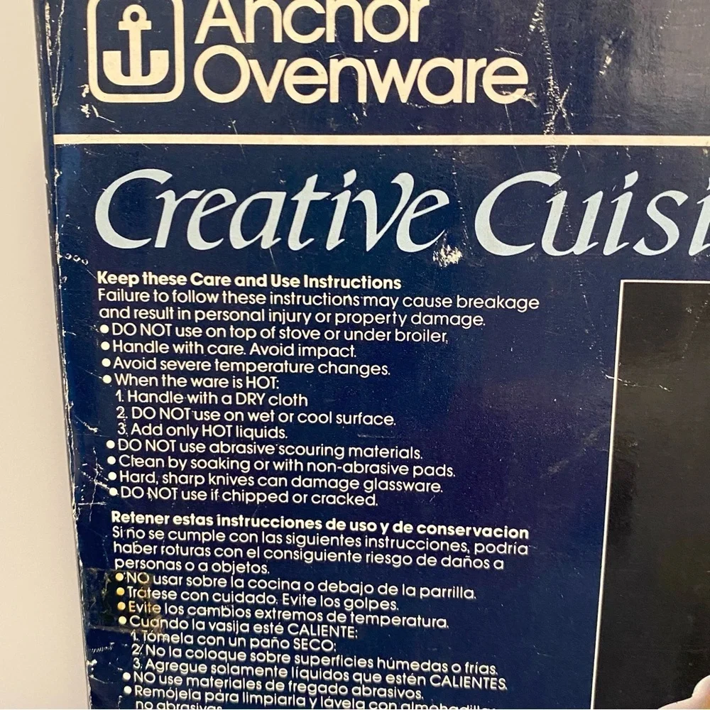 Anchor Ovenware anchor ovenware
